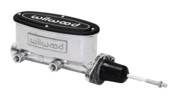 Picture of Wilwood High Volume Tandem Master Cylinder - 15-16in Bore Ball Burnished-W-Pushrod