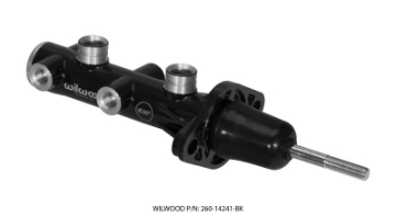 Picture of Wilwood Tandem Remote Master Cylinder - 7-8in Bore Black