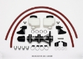 Picture of Wilwood Tandem Remote Master Cylinder - 1 1-8in Bore Black