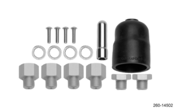 Picture of Wilwood Hardware Kit Tandem Master Cylinder - 1-00in & 1 1-8inin Bore