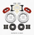 Picture of Wilwood Narrow Superlite 6R Front Kit 12-19in Drilled Red 63-87 C10 w- Wilwood Pro Spindles