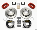 Picture of Wilwood Forged Dynalite P-S Park Brake Kit Red New Big Ford 2-50in Offset Front Caliper Mount