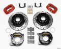 Picture of Wilwood Forged Dynalite P-S Park Brake Kit Drilled Red New Big Ford 2-50in offset Staggrd Shock