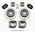 Picture of Wilwood Forged Dynalite P-S Park Brake Kit Drilled 12 Bolt 2-75in offset Staggered Shock