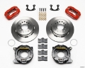 Picture of Wilwood Forged Dynalite P-S Park Brake Kit Red Small Ford 2-50in Offset