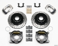 Picture of Wilwood Forged Dynalite P-S Park Brake Kit Drill-Polish Small Ford 2-50in Offset
