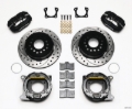 Picture of Wilwood Forged Dynalite P-S Park Brake Kit Drilled 58-64 Olds-Pontiac Ends