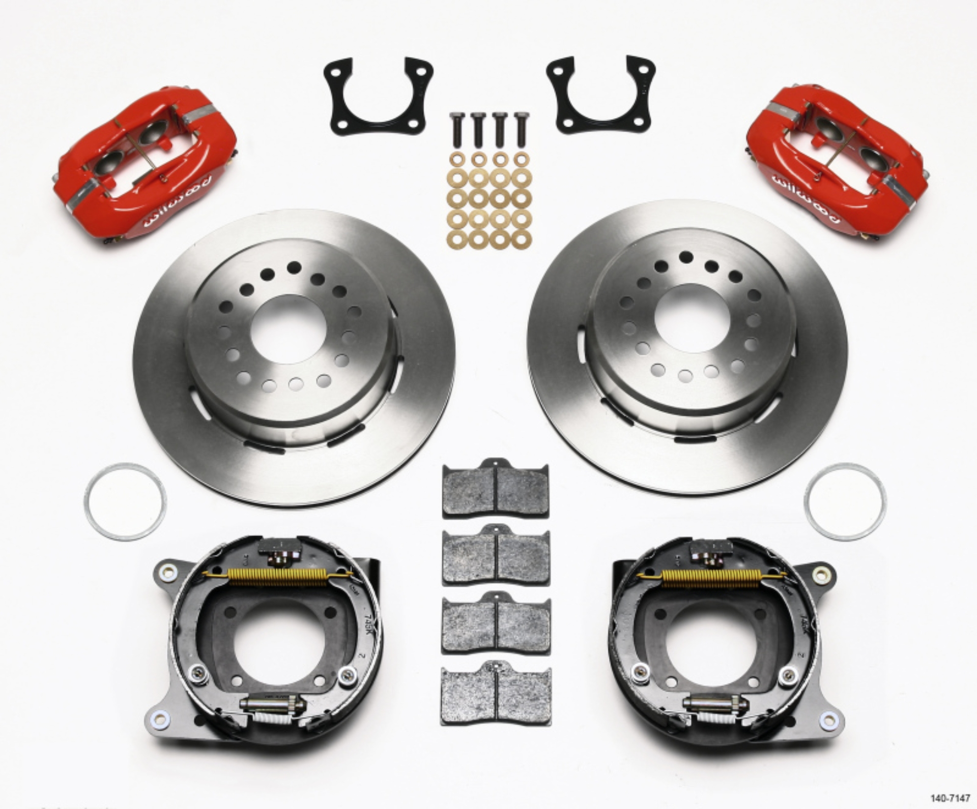 Picture of Wilwood Forged Dynalite P-S Park Brake Kit 58-64 Olds-Pontiac Ends