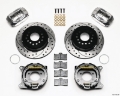 Picture of Wilwood Forged Dynalite P-S P-B Kit Drilled Polished Ford 8-8 w-2-5in Offset-5 Lug