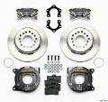 Picture of Wilwood Forged Dynalite P-S Park Brake Kit Polished Mopar-Dana 2-36in Off w-Snap Ring Brng