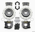 Picture of Wilwood Forged Dynalite P-S P-B Kit Drilled Polished Mopar-Dana 2-36in Off w-Snap Ring Brng