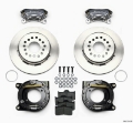 Picture of Wilwood Forged Dynalite P-S Park Brake Kit Polished Chevy 12 Bolt w- C-Clips