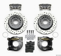 Picture of Wilwood Forged Dynalite P-S P-B Kit Drilled Polished Chevy 12 Bolt w- C-Clips