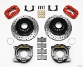 Picture of Wilwood Forged Dynalite P-S P-B Kit Drilled-Red New Big Ford 2-50in Offset