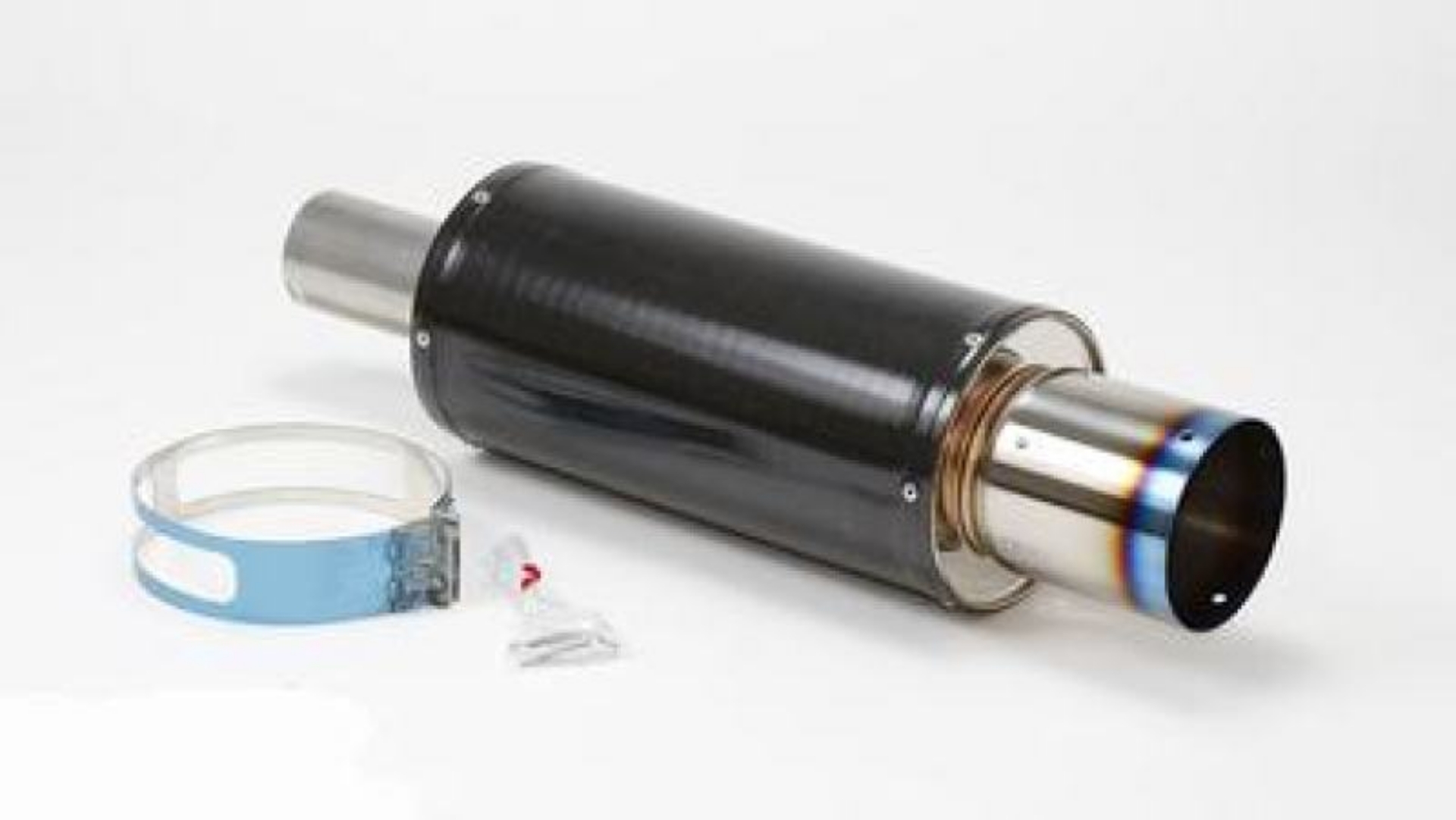 Picture of HKS Universal Carbon-Ti Cat-back Exhaust - 170mm Shell-75mm Diameter