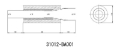 Picture of HKS Universal Carbon-Ti Cat-back Exhaust - 170mm Shell-75mm Diameter