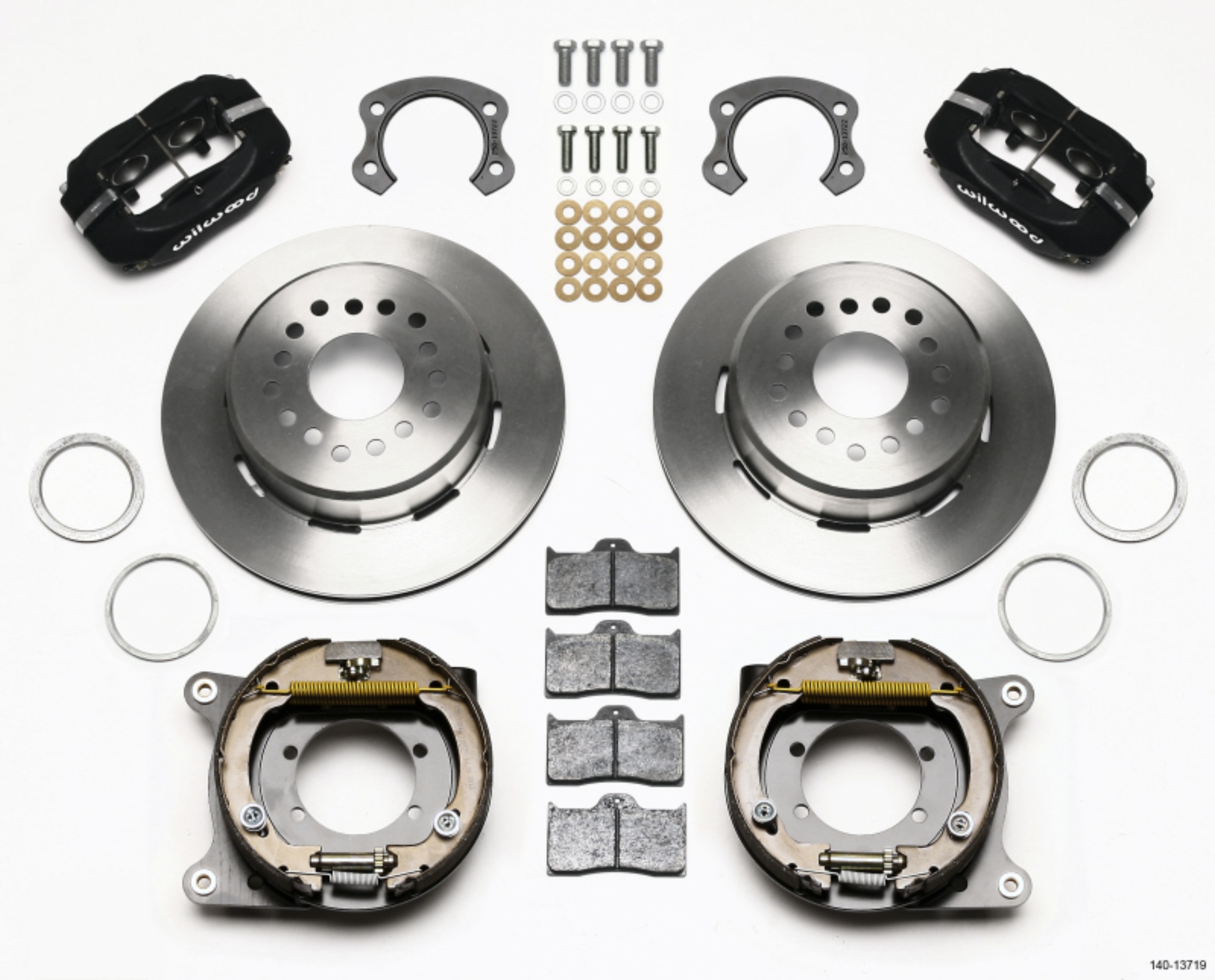 Picture of Wilwood Forged Dynalite P-S Park Brake Kit Ford 8-8 Special w-2-50in Offset-5 Lug