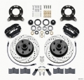Picture of Wilwood Forged Dynalite-M Front Kit 11-30in 1 PC Rotor&Hub-Drill 70-73 Mustang Disc & Drum Spindle