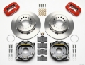 Picture of Wilwood Forged Dynalite P-S Park Brake Kit-Red AMC 71-74 2-60in Offset