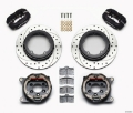 Picture of Wilwood Forged Dynalite P-S Park Brake Kit Drilled Strange Eng Floater 3-49in Offset