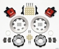 Picture of Wilwood Combination Parking Brake Rear Kit 12-19in Red 2006-Up Civic - CRZ