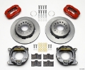 Picture of Wilwood Forged Dynalite P-S Park Brake Kit Red Impala 59-64 - Corvette 57-62