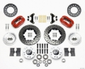 Picture of Wilwood Forged Dynalite Front Kit 11-00in Drill-Red 49-54 Chevy - 53-62 Corvette