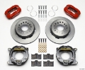 Picture of Wilwood Forged Dynalite P-S Park Brake Kit Red 55-57 Chevy 2-34in Offset