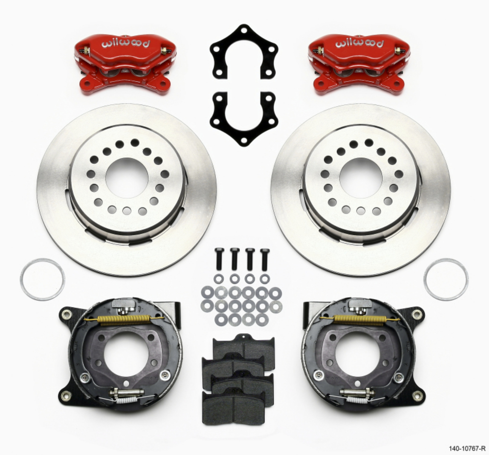 Picture of Wilwood Forged Dynalite P-S Park Brake Kit Mopar-Dana 2-50in Off w-Snap Ring Brng