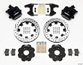 Picture of Wilwood Combination Parking Brake Rear Kit 12-19in Drilled Civic - Integra Drum 2-46 Hub Offset