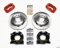 Picture of Wilwood Forged Dynalite P-S Park Brake Kit Red Chevy C-10 2-42 Offset 5-lug