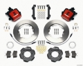 Picture of Wilwood Combination Parking Brake Rear Kit 11-00in Red 2012 Fiat 500 w- Lines