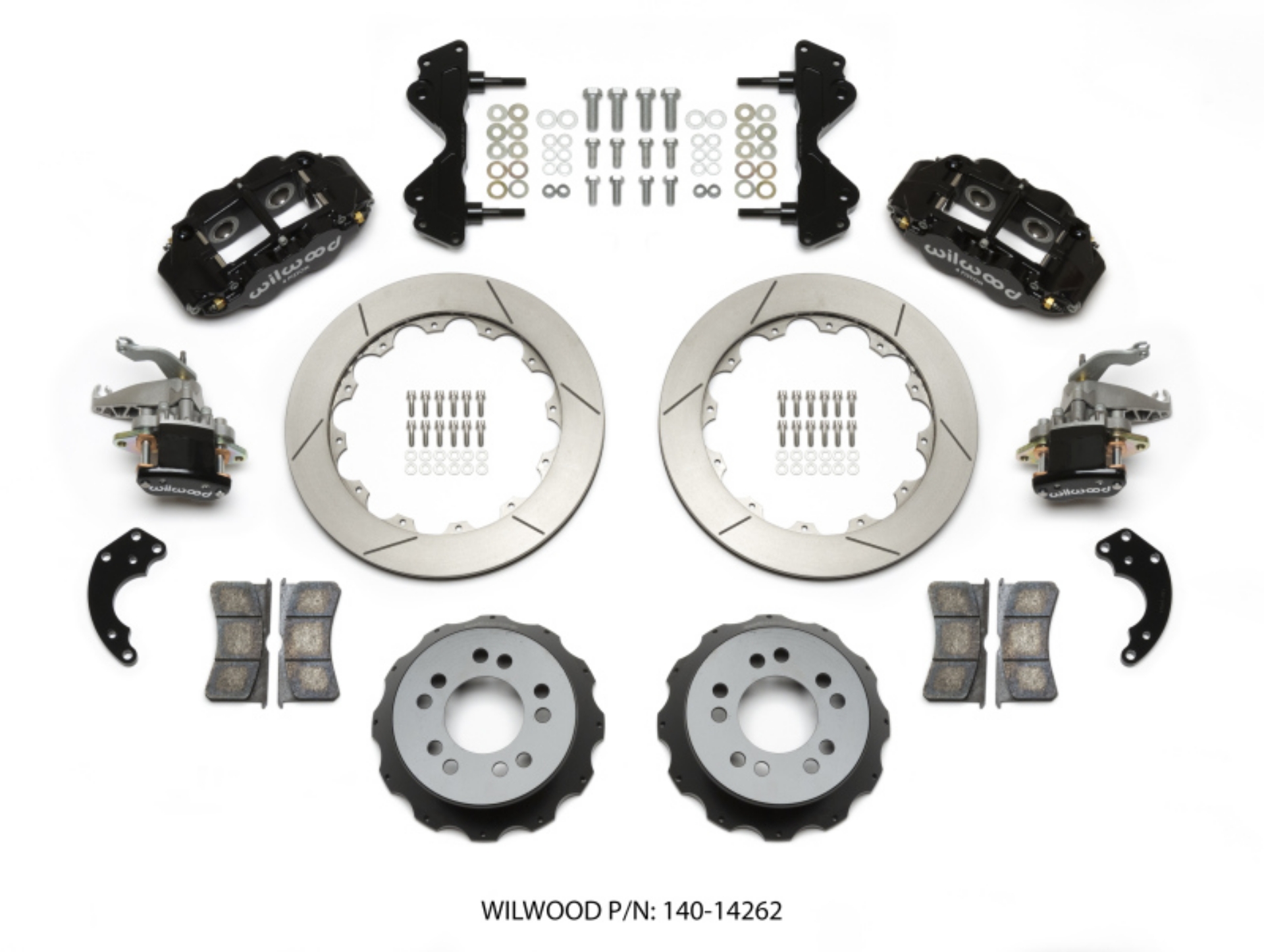 Picture of Wilwood Narrow Superlite 4R - MC4 Rear Kit 12-88 Currie Pro-Tour Unit Bearing Floater
