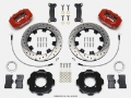 Picture of Wilwood Forged Dynalite Front Hat Kit 12-19in Drilled Red 2016-Up Mazda MX5 Miata w- Lines