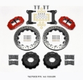 Picture of Wilwood Narrow Superlite 6R Front Hat Kit 13-06 Drilled Red 63-87 C10 w- Wilwood Pro Spindles