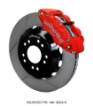 Picture of Wilwood Narrow Superlite 6R Front Hat Kit 14-00 Red 63-87 C10 w- Wilwood Pro Spindles