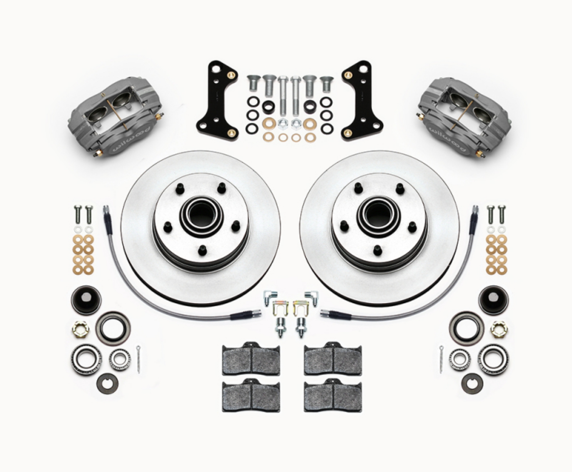 Picture of Wilwood Forged Dynalite-M Front Kit 11-00in 1 PC Rotor&Hub 67-69 Camaro 64-72 Nova Chevelle
