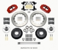 Picture of Wilwood Narrow Superlite 6R Front Hub Kit 14-00in Red 82-92 Camaro--Firebird