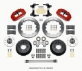 Picture of Wilwood Narrow Superlite 6R Front Hub Kit 12-88in Red 82-92 Camaro--Firebird