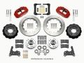 Picture of Wilwood Narrow Superlite 6R Front Hub Kit 14-00in Red 65-72 CDP C Body -Drum