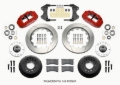 Picture of Wilwood Narrow Superlite 6R Front Hub Kit 14-00in Red WWE ProSpindle 5x4-75in 5x5-00in Hub