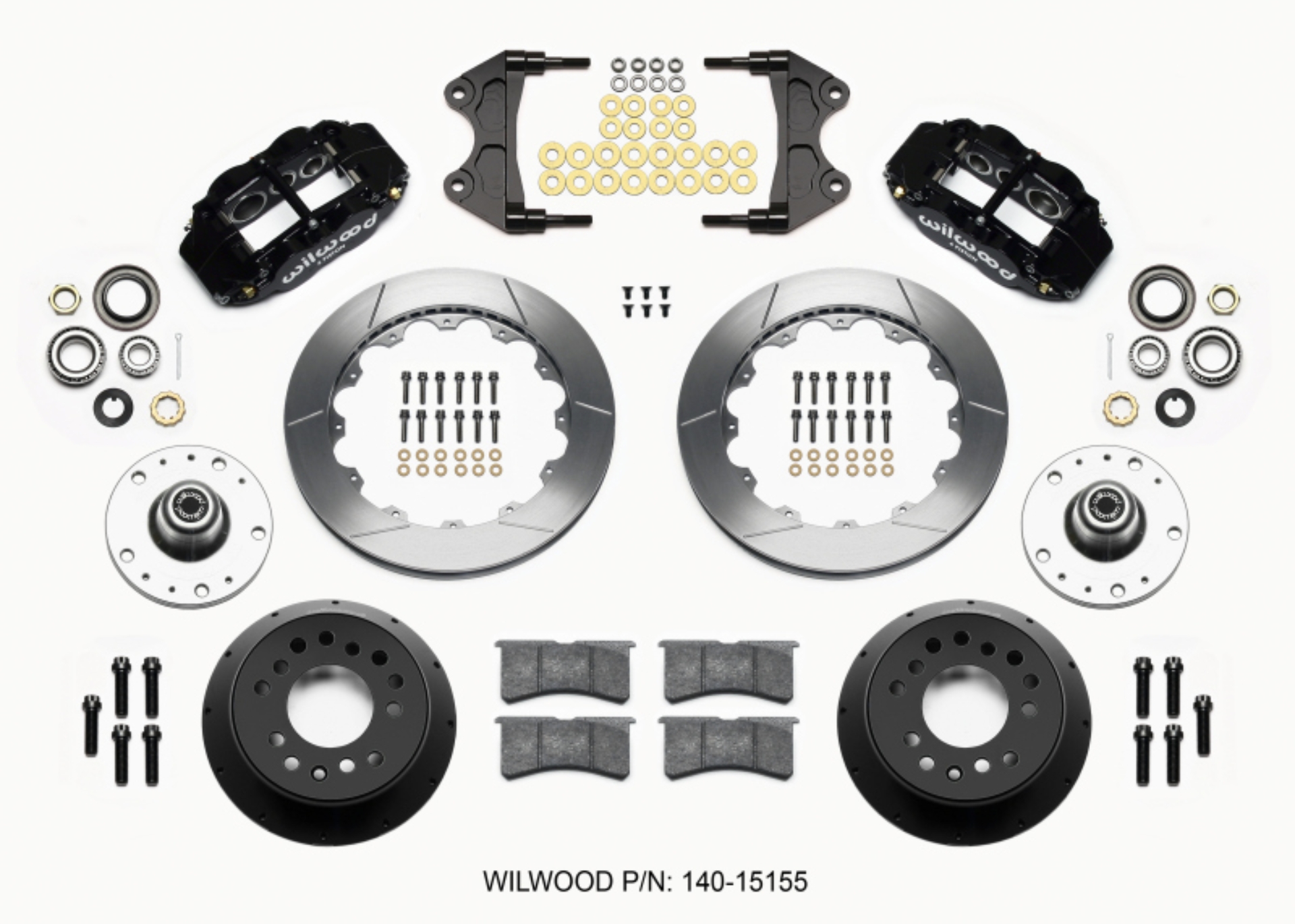 Picture of Wilwood Narrow Superlite 6R Front Hub Kit 12-88in WWE ProSpindle 5x4-75in 5x5-00in Hub