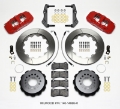 Picture of Wilwood AERO4 Rear Kit 14-25in Red 2014-Up Challenger w-Lines