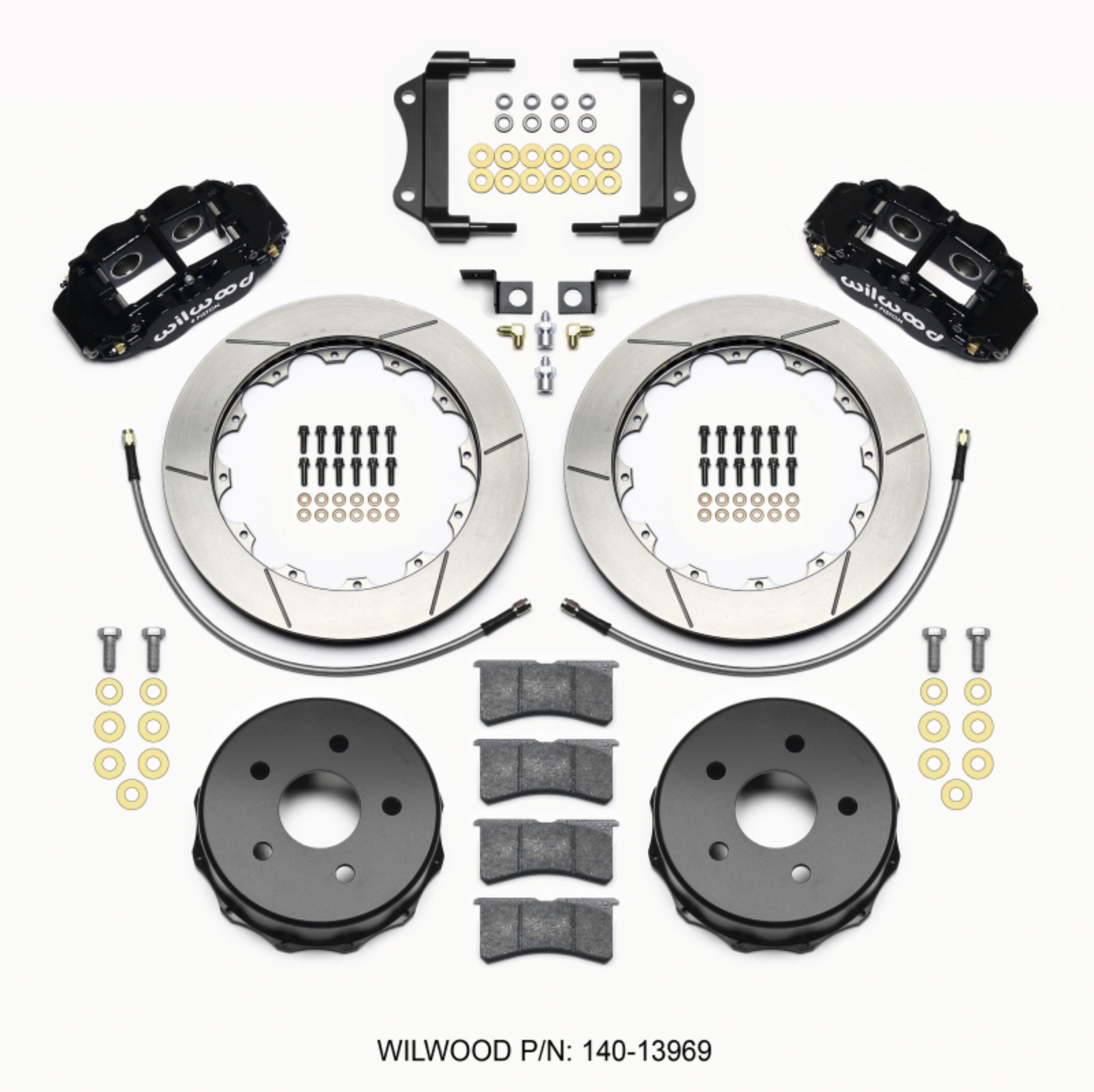 Picture of Wilwood Narrow Superlite 4R Rear Kit 12-88in 2007-up Jeep JK w-Lines