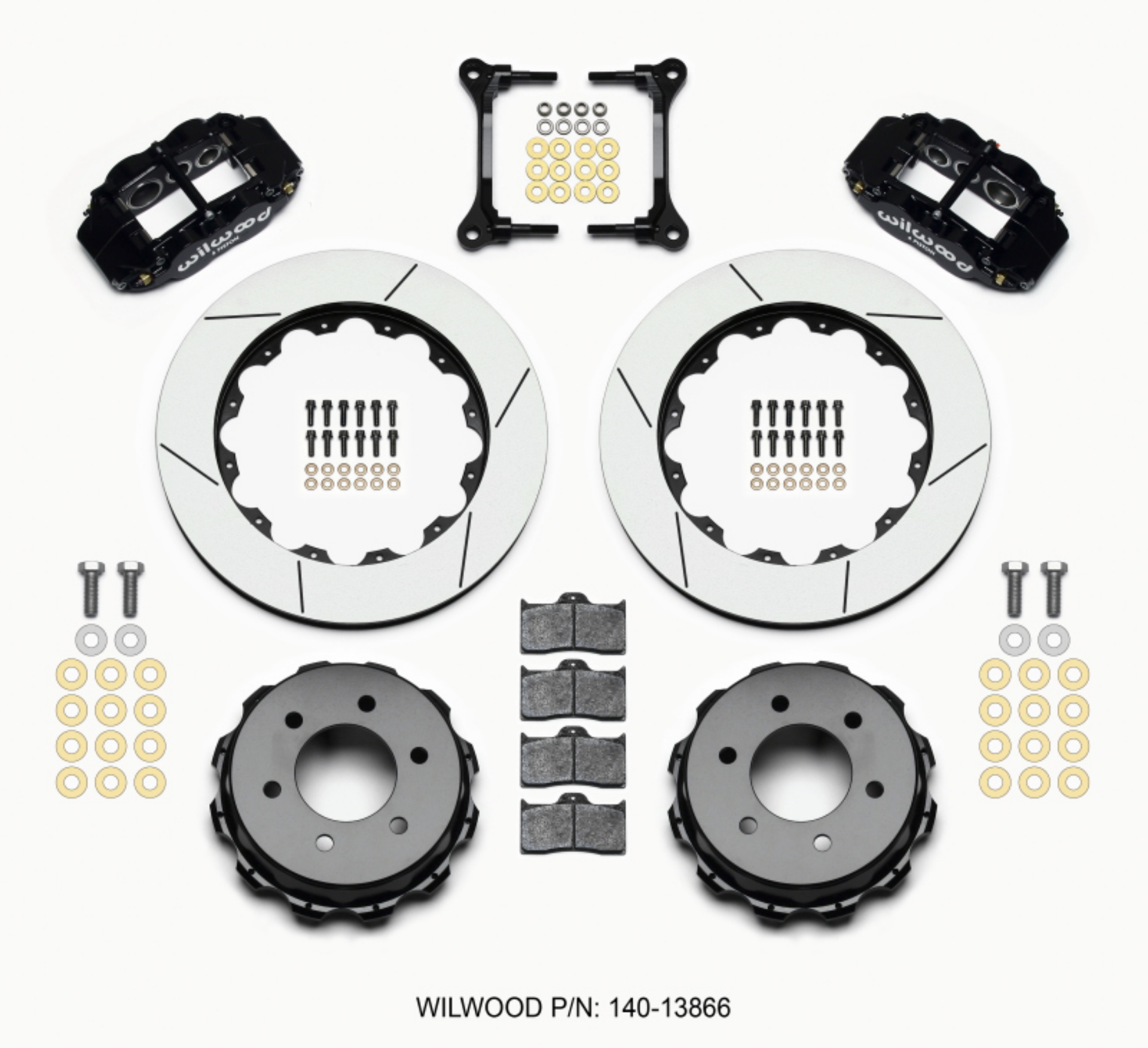 Picture of Wilwood Narrow Superlite 4R RearTruck Kit 14-25in 2012-Up Ford F150 6 lug