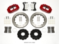 Picture of Wilwood Narrow Superlite 4R Front Hat Kit 12-88in Red 2007-Up Jeep Wrangler