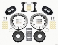Picture of Wilwood Narrow Superlite 4R Front Hat Kit 12-88in Drill 2007-Up Jeep Wrangler