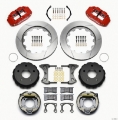 Picture of Wilwood Narrow Superlite 4R Rear P-Brk Kit 14-00in Red Big Ford New 2-38in Off Bronco 5 x 5-50