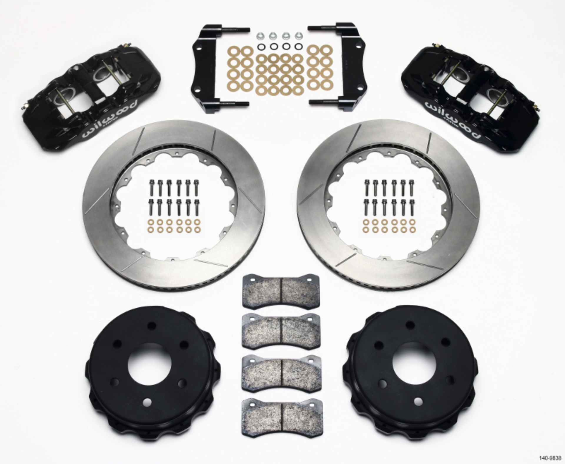 Picture of Wilwood AERO4 RearTruck Kit 14-25in 1999-2010 GM 1500-SUV 2 Piston OE Caliper