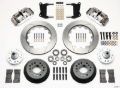 Picture of Wilwood Narrow Superlite 6R Front Hub Kit 14-00in Polished 67-69 Camaro 64-72 Nova Chevelle